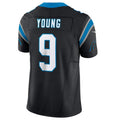 NdoaC.Panthers #9 Bryce Young Black Vapor F.U.S.E. Limited Jersey American Stitched  Jerseys