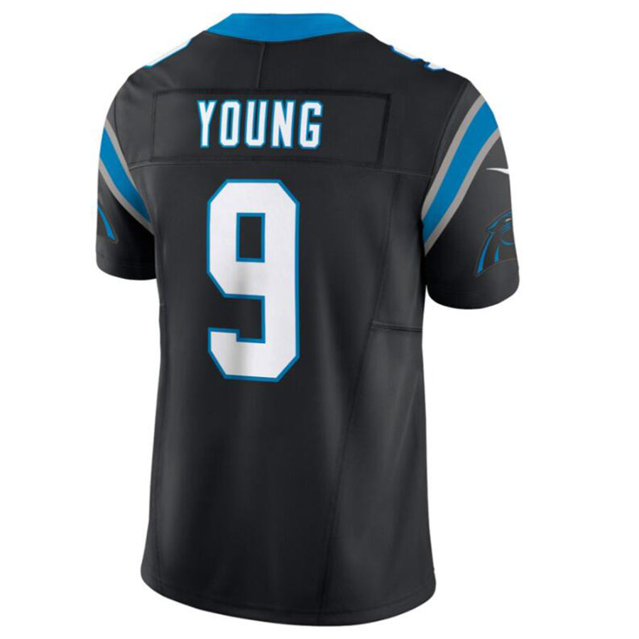 NdoaC.Panthers #9 Bryce Young Black Vapor F.U.S.E. Limited Jersey American Stitched  Jerseys